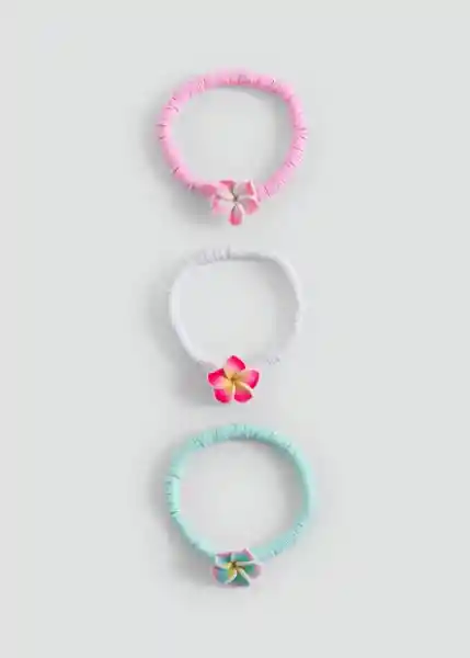 Pack Pulsera Hawaib Rosa Talla 99 Niñas Mango