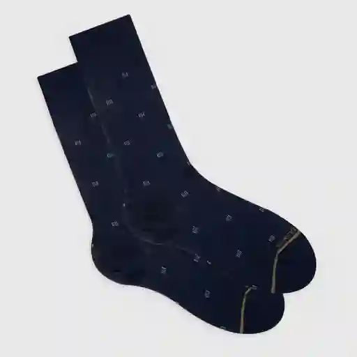 Medias Casual Largo Trad Masculino Piha Punto Blanco Talla 10-12