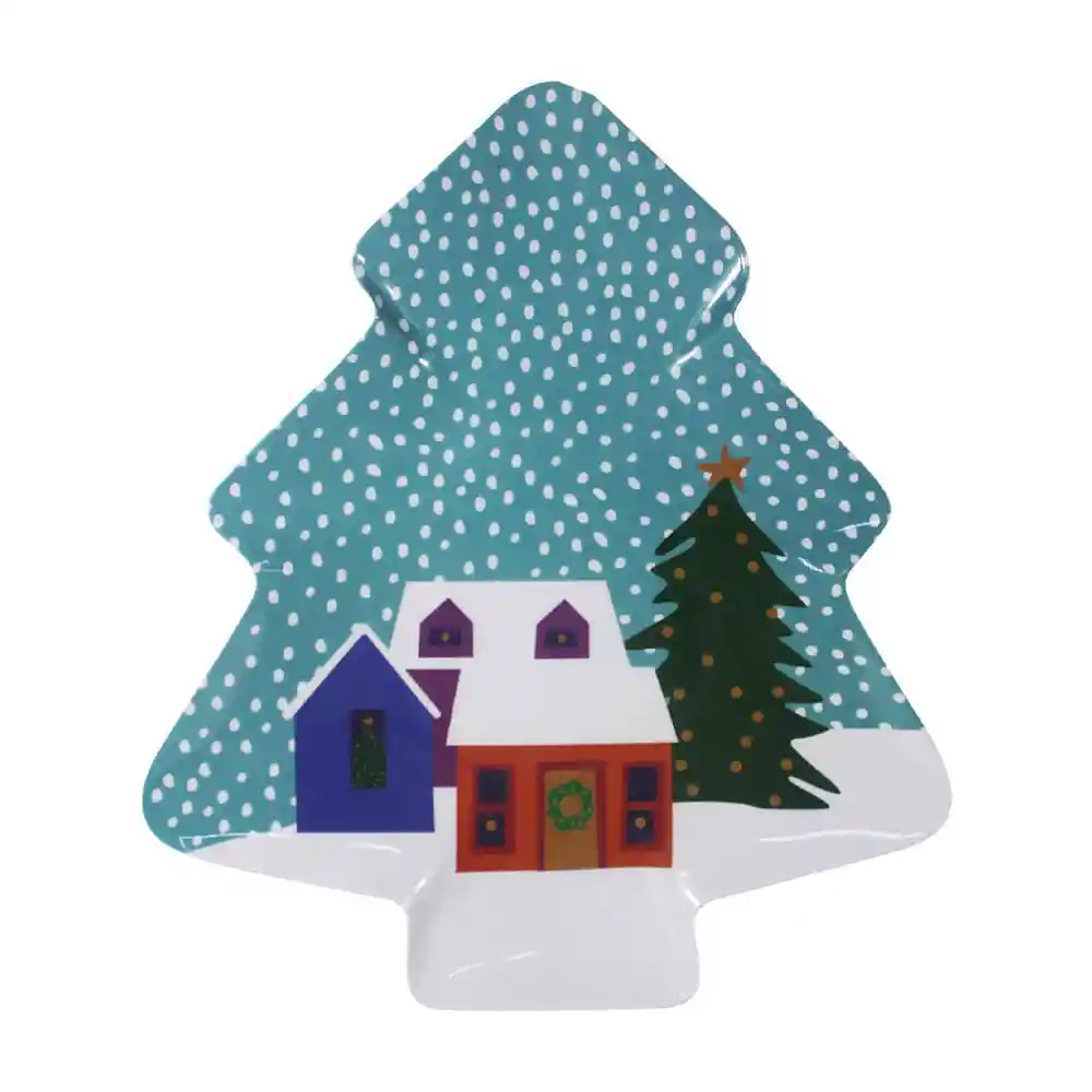 Plato Piqueo Forma Casas Krea