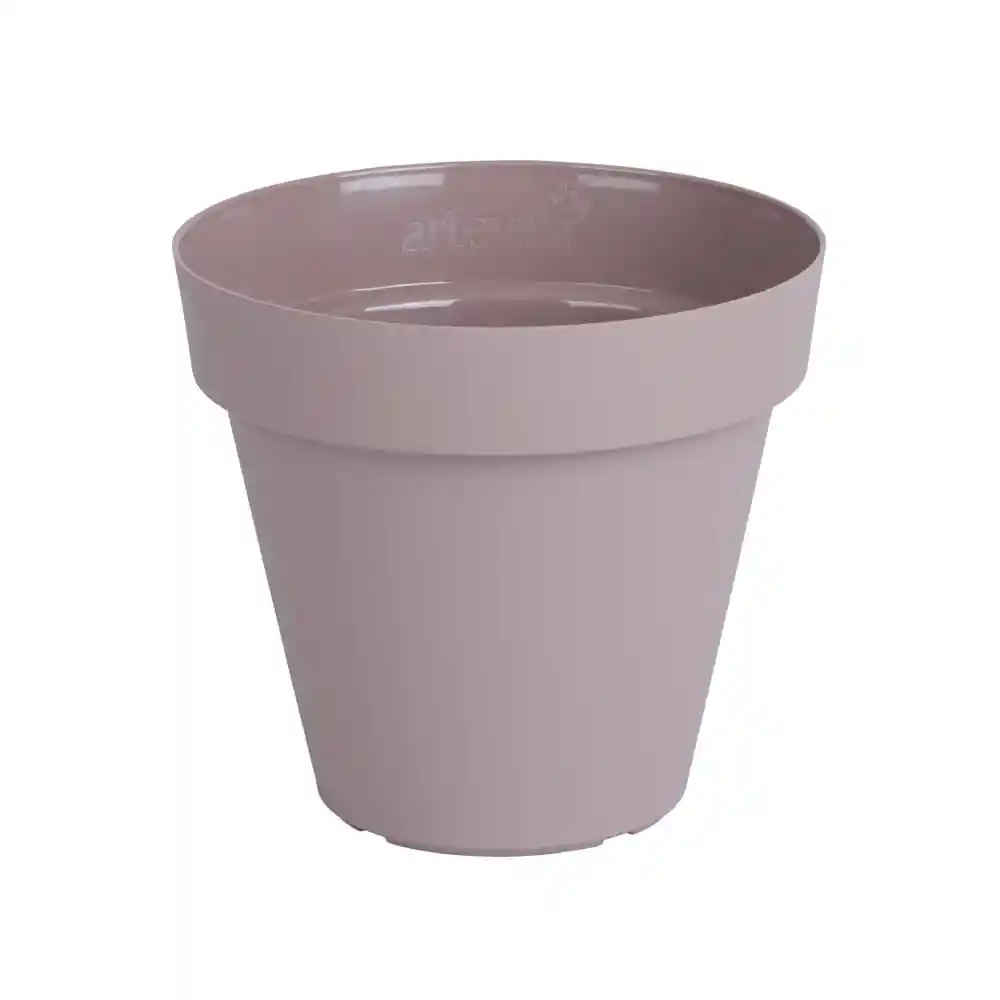 Maceta Plástica Capri Taupe Outzen