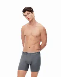 Bóxer Largo Medio Fit Ajustado Masculino Naim X4 Gef