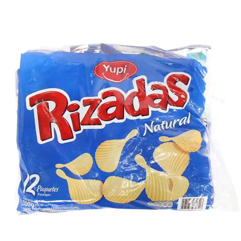 Rizadas Papas Fritas Sabor Natural