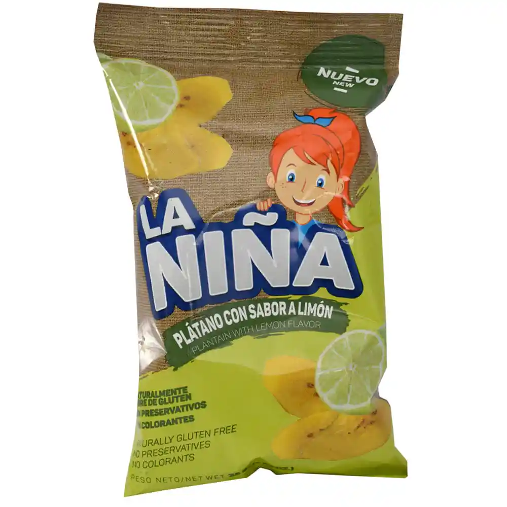 Platanito Sabor Limón La Niña