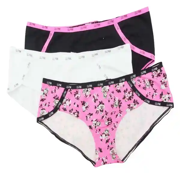 Lili Pink Panty Algodón Juvenil Talla L