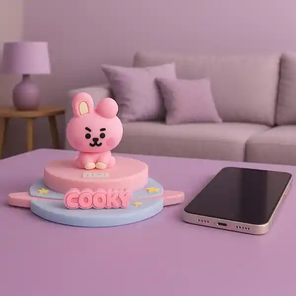 Soporte Para Celular Baby Cooky Serie Bt21 Miniso