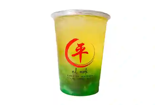 Bubble Tea de Manzana y Lychee 22 Oz
