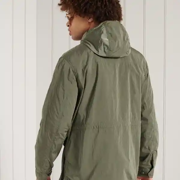 Superdry Chaqueta New Military Parka Verde Talla XXL