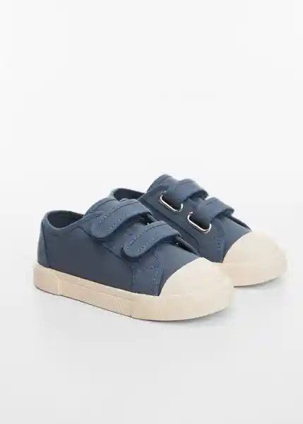 Zapatos Deportiva Nicknb Niños Azul Talla 21 Mango