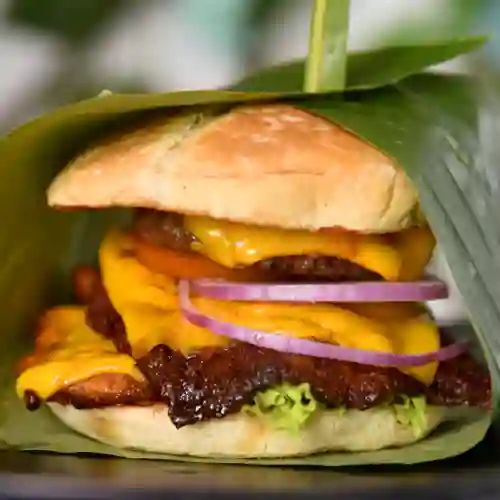 Hamburguesa Homeburger Doble Cerdo