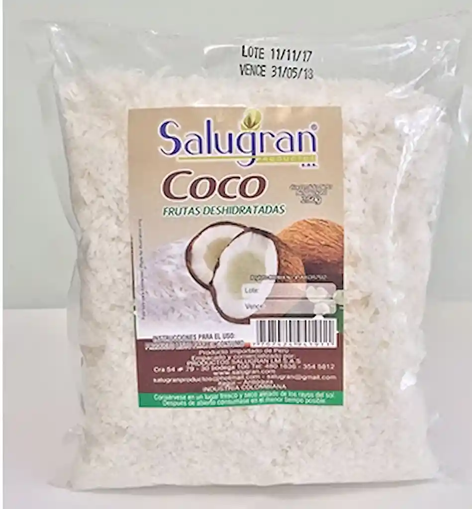 Salugran Coco Deshidratado