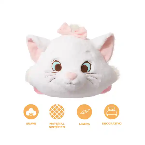 Cojines Con Forma de Cabeza Serie Marie Cat Miniso