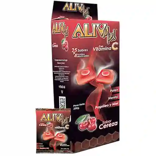 Alivmiel Vitafar Cereza 350 G X 25 Sobres