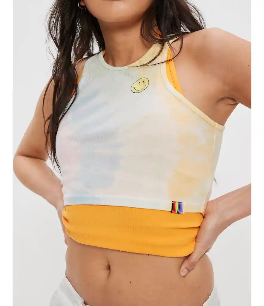 Camiseta Mujer Multicolor T LARGE 400388209819 American Eagle