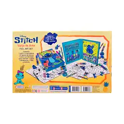 Set Disney Arte Manualidades Stitch Valija Arte
