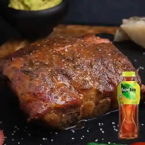 Combo Costilla Ahumada + Fuze Tea Limón 500 ml