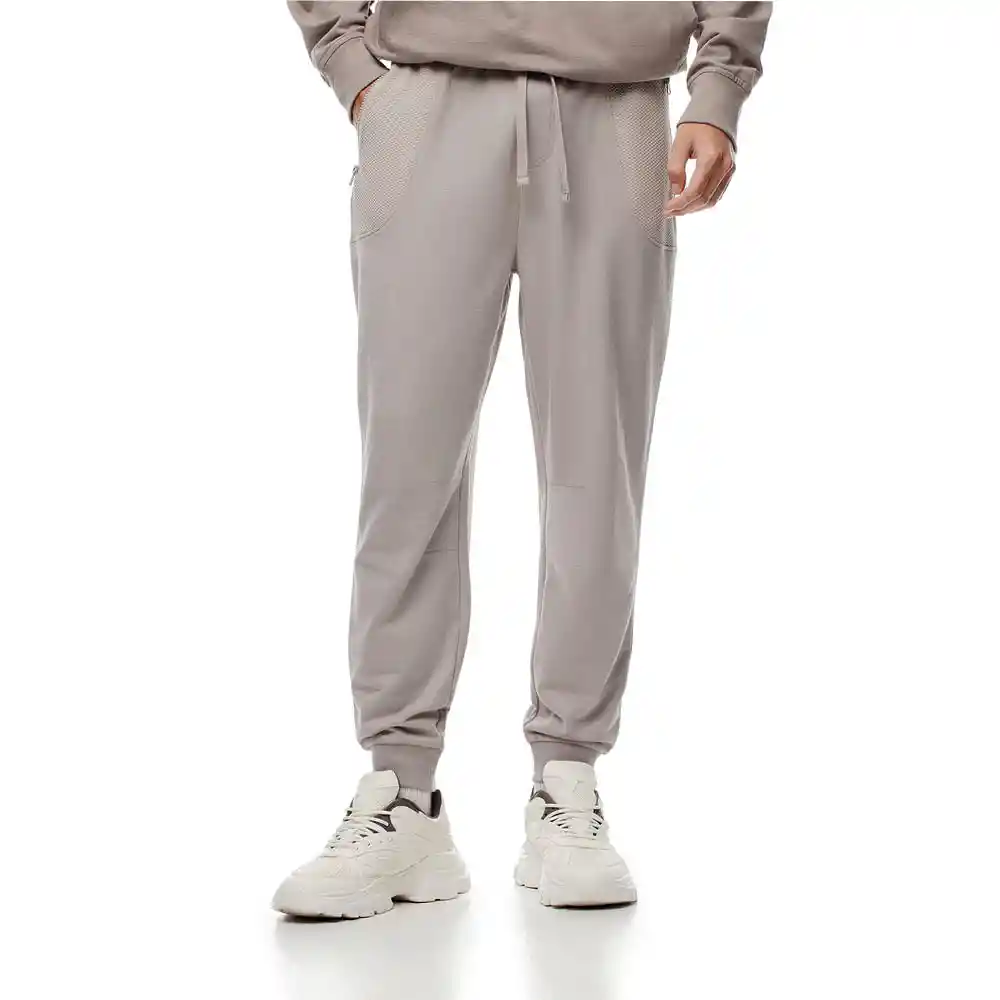 Pantalon Tipo Jogger Semi Ajustado Masculino Fifty Gef Talla Xl