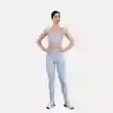 Reebok Licra Id Train Aop Tight Entrenamiento Mujer Azul Talla L