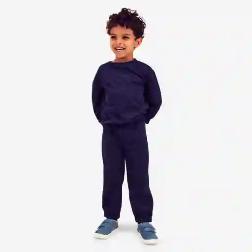 Sudadera Completa Para Niños Y Bebés De 24 Meses Azul Oscuro