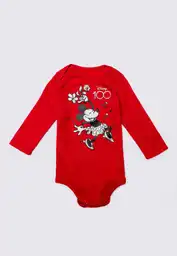 Body Manga Larga 12/18mese-rojo
