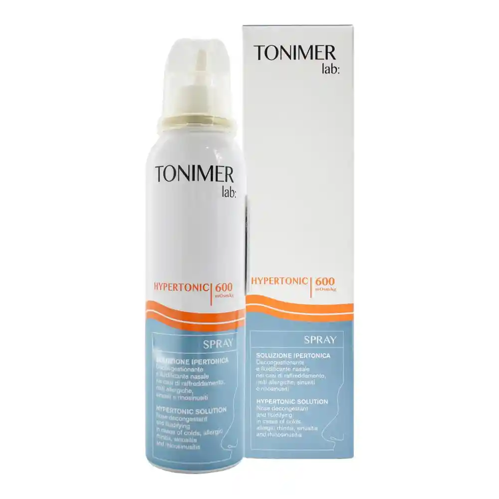 Tonimer Spray Nasal de Solución Hipertónica (600 mOsm/ kg)