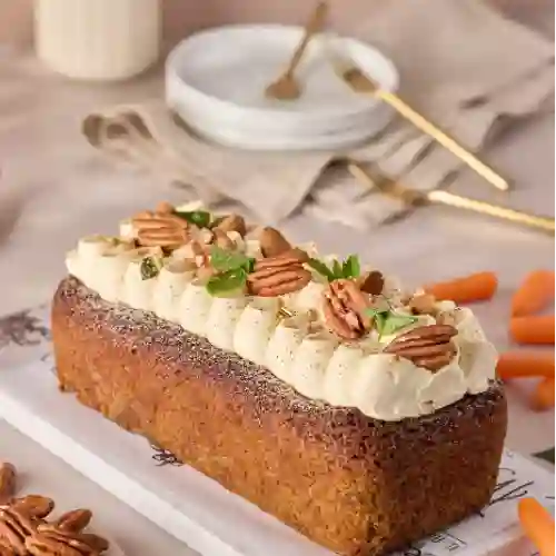 Cake de Zanahoria Sin Gluten Completa