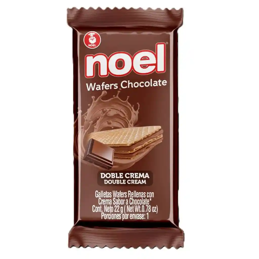 Galletas Noel Wafers Chocolate