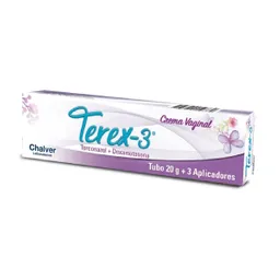 Terex-3 Terconazol/dexametasona Crema Vaginal