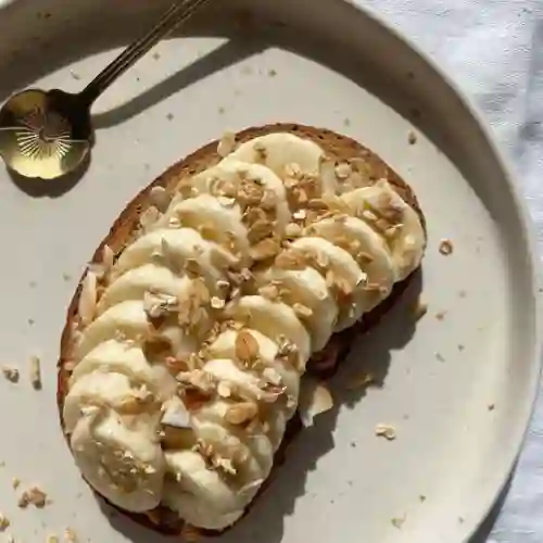 Banana & Peanut Butter Toast