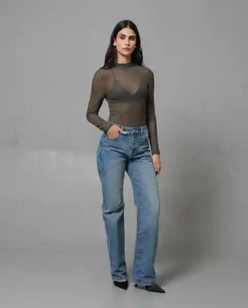 Camiseta Mujer Verde XS 203G011_VER180317 Rifle