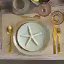 Ambiente Gourmet Set Plato Mediano Turque 20.5 cm