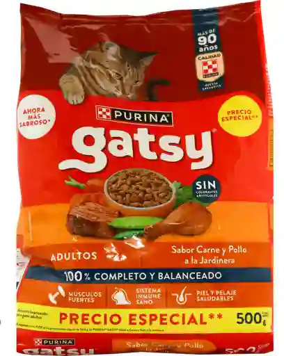 Gatsy Alimento Para Gatos Pollo y Carne