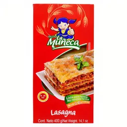 La Muñeca Pastas Lasagna