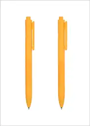 Miniso Pluma Retráctil Barril Naranja Claro Tinta Amarillo