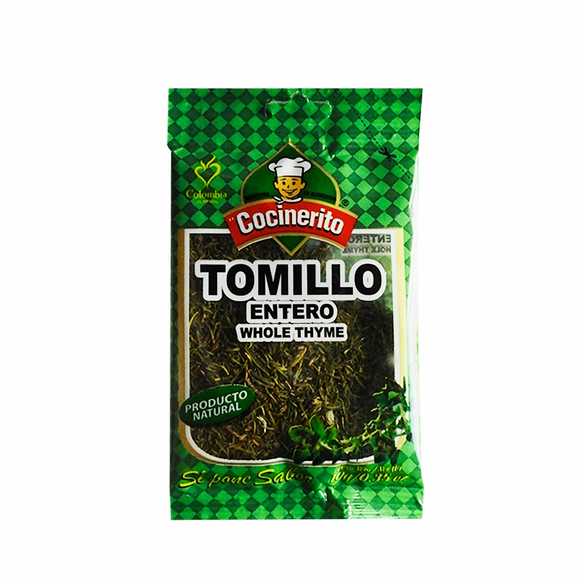 El Cocinerito Especia Tomillo Entero 10 g