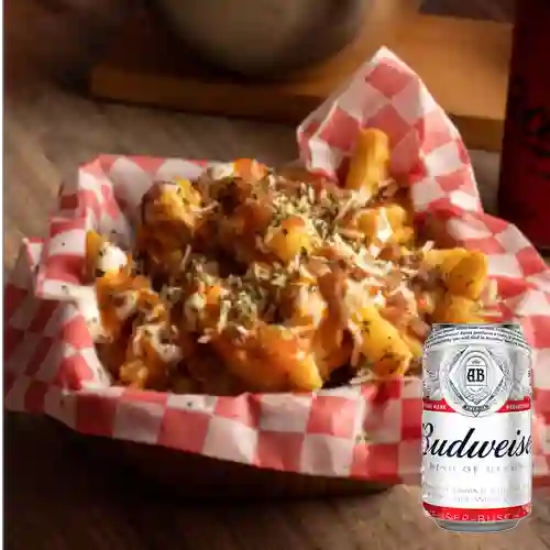Combo Texas Fries + Budweiser 269 ml