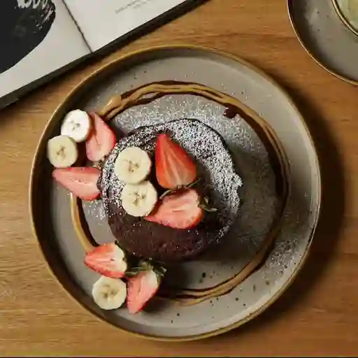 Pancakes saludables de chocolate