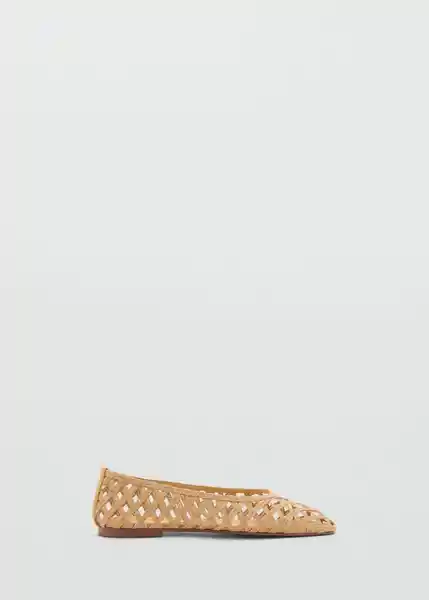 Zapatos Ros Camel Talla 40 Mujer Mango