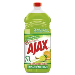 Ajax Limpia Pisos Bicarbonato Naranja-Limon 2 L