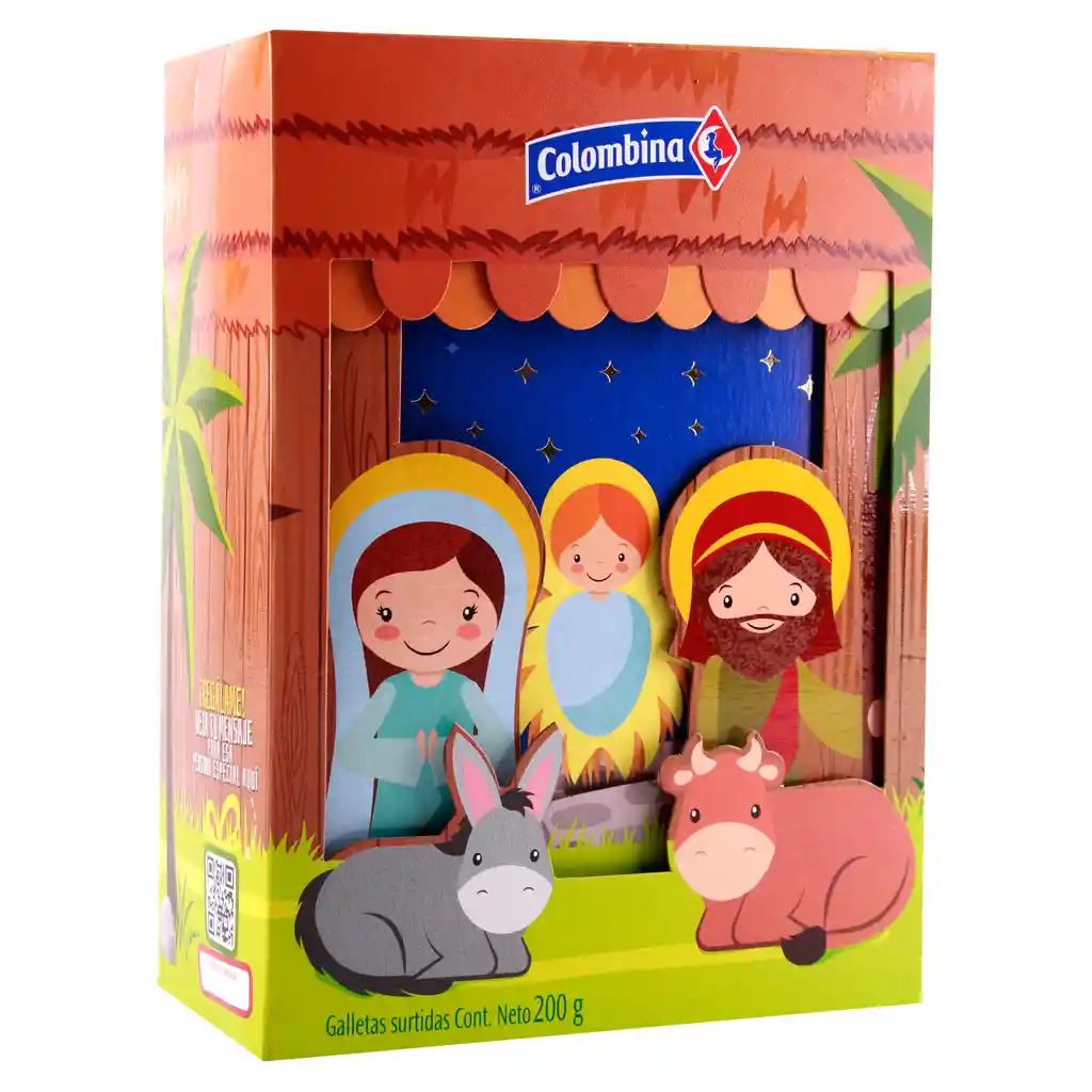 Colombina Galletas Surtidas Pesebre Navidad