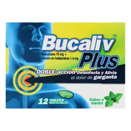 Bucaliv (10 mg/1.4 mg)