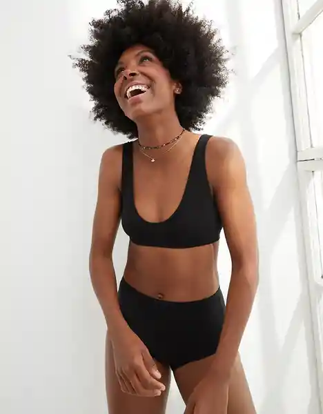 Bralette Aerie Negro Talla X-Large American Eagle 26943238