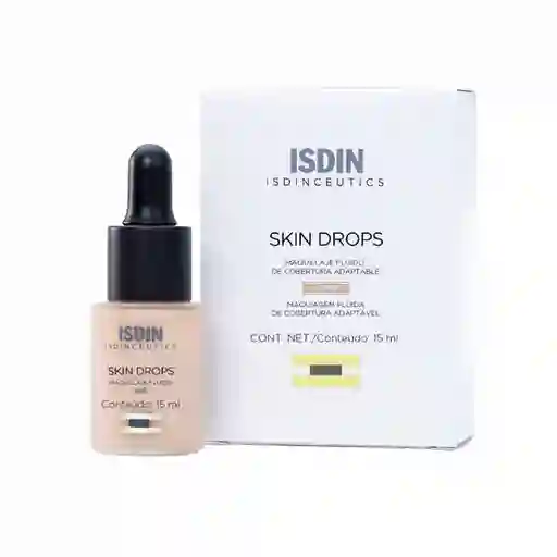 Isdinceutics Flavo Maquillaje Fluido Skin Drops Tono Bronze