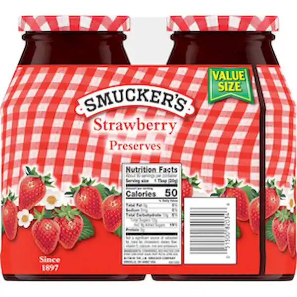 Smucker's Mermelada de Fresa 907 g