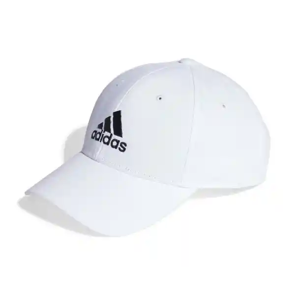 Adidas Gorra Bball Cot Para Hombre Blanco Talla OSFM