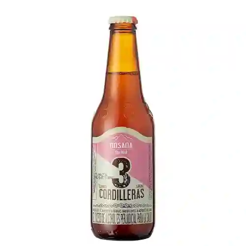 Cerveza Tres Cordilleras Rosada