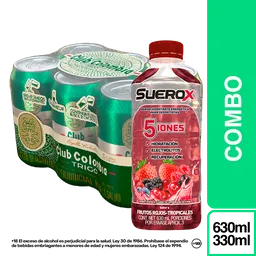 Combo Club Colombia Trigo + Suerox Frutos Rojos