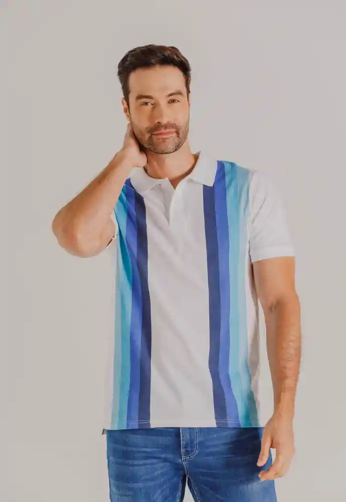 Camiseta Polo Rayas Custer 9821