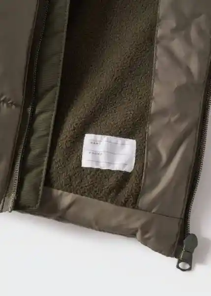 Anorak Amerbloc Khaki Talla 07 Niños Mango