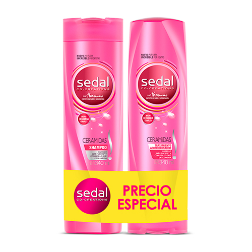 Sedal Shampoo más Acondicionador Ceramidas 2 x 340 ml