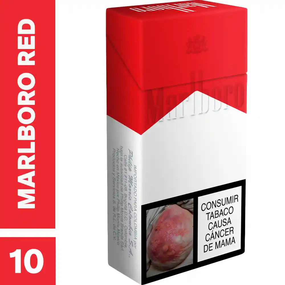 Marlboro Rojo​ X 10 Cigarrillos